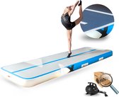 YouAreAir Turnmat — AirTrack Pro 4.0 | 3 meter — 15cm dik | Gymnastiek | Waterproof | incl. 600W sterke YouAre miniblower — 3m Gym fitness mat met elektrische lucht-pomp