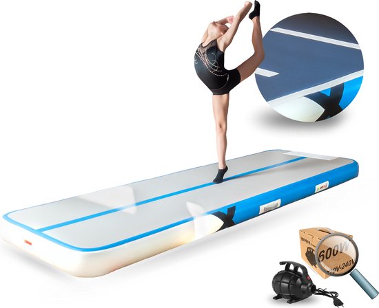 wasmiddel vreemd Station YouAreAir Turnmat — AirTrack Pro 4.0 | 3 meter — 15cm dik | Gymnastiek |  Waterproof |... | bol.com