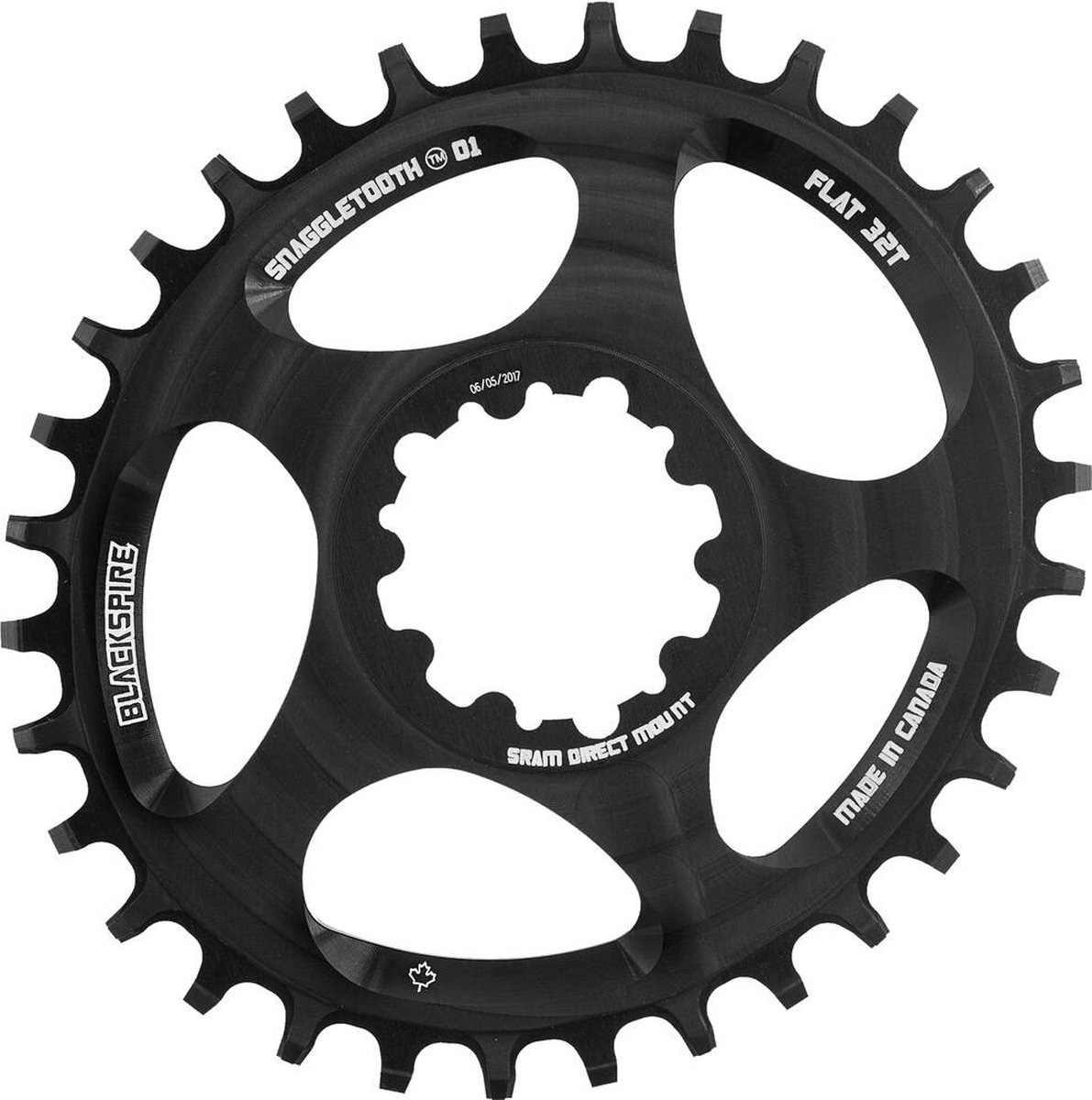 Blackspire - SNAGGLETOOTH OVAL SRAM SPLINE 32 0MM OFFSET