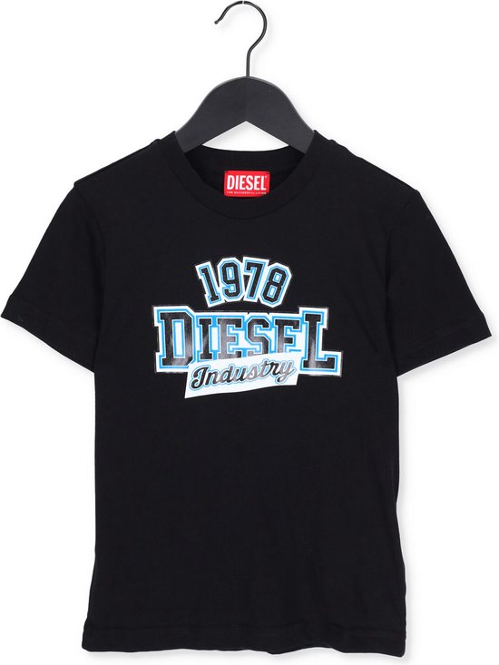 Diesel Tdiegosk26 Polo's & T-shirts Jongens - Polo shirt - Grijs - Maat 152