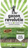 Pokon Gazon Revolutie - 12,5kg - Gazonmest / Graszaad / Bodemverbeteraar - Geschikt voor 250m² - Binnen 15 dagen resultaat