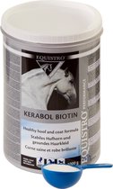Equistro Kerabol Biotin - aanvullend diervoeder dat bijdraagt aan de vorming van gezonde hoeven en vacht bij paarden - 1kg