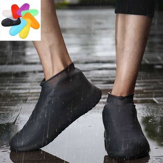 Doodadeals® Sur-chaussures Imperméables - Siliconen - Zwart - Taille XL 46  à 48 -... | bol