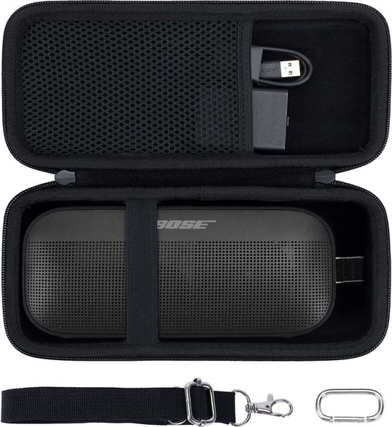 Hartschalen-Etui Für Bose SoundLink Plus Lautsprecher – Robuste Tasche Mit Tragegurt (blau)