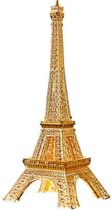3D Metaal Model - modelbouw - Gold Eiffel Tower