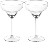 Cocktail/margarita glazen - 12x stuks - 300 ml - transparant