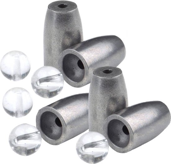 Spro Stainless Steel Bullet Sinker - Matt Steel - 1.8g - Lood - Grijs van Spro — afbeelding 2