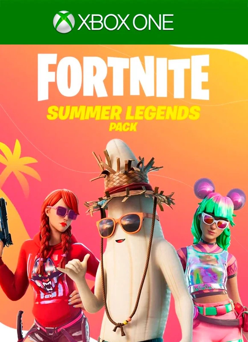 Fortnite: Summer Legends Pack - Uitbreiding - Xbox One & Xbox Series X - Code in a Box