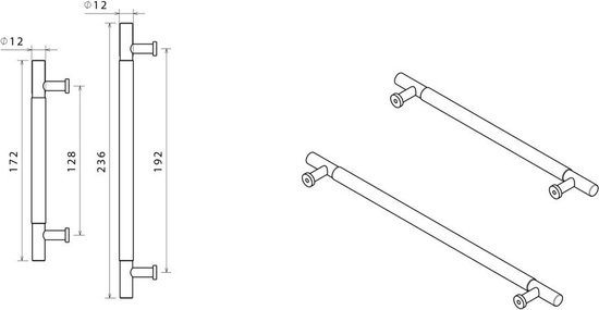 Frites Lekbak - Aluminium - 40 cm - Hendi - 630006