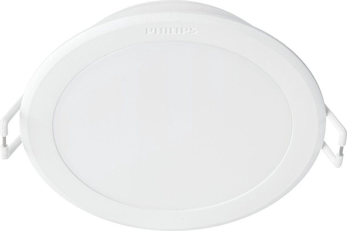 Philips - Inbouwspot - Zacht Licht - Wit - Led Downlight Ø9.5CM 5.5W 3000K - Zaagmaat 8cm Meson - 360 lumen