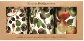 Emma Bridgewater - Set van 3 bewaarbussen Fruits - Bewaarblik - Fruit - Blik - Ø 10,5 x 14,5 cm