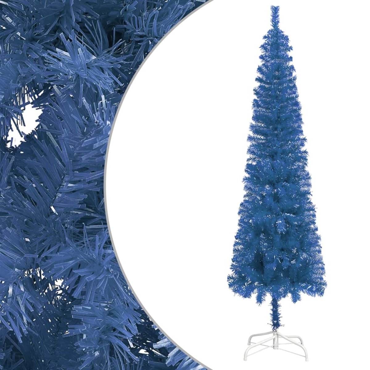 Prolenta Premium - Kerstboom smal 240 cm blauw