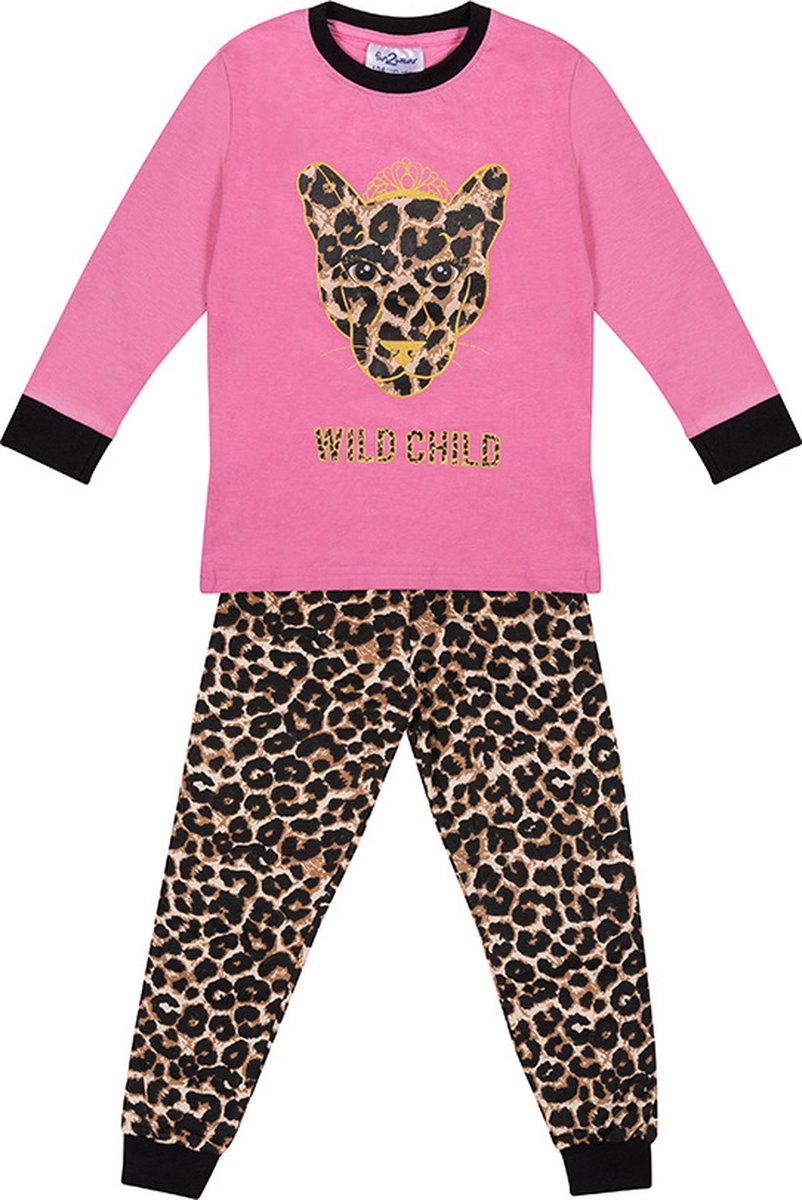 Fun2Wear - Pyjama Wild Child - Roze - Maat 74 - Meisjes