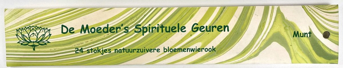 De Moeder's Geuren De Moeder’s Spirituele Geuren Wierook Munt – 24 lange wierook stokjes – 100% Natuurlijke Wierook mutli