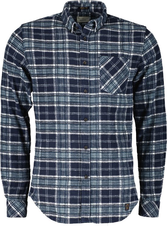 Dstrezzed Overhemd - Slim Fit - Blauw - XL