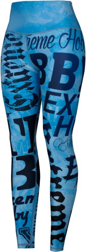 SEAUR Zeemeermin Legging Glimmende Hoge Taille Print Broek Verkleed carnavalskostuum S Groen