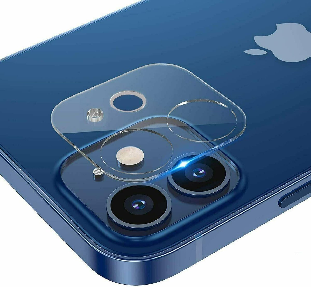 Camera Lens Glass Protector Geschikt voor: Apple iPhone 12 Mini - Transparant