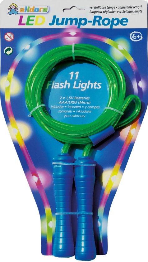 Corde à sauter led pour enfants, corde à sauter lumineuse, corde à