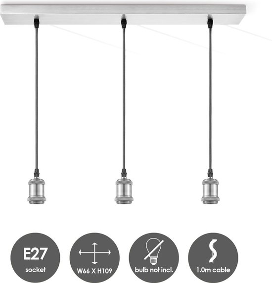 Plug-in hanglamp fitting zwart kopen? Hanglampen