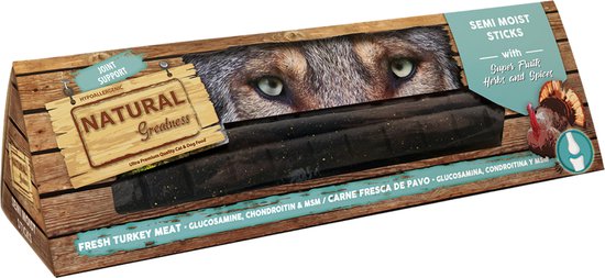 Natural Greatness Semi-moist sticks Joint Support 150 g (glucosamine, chondroitin and MSM)