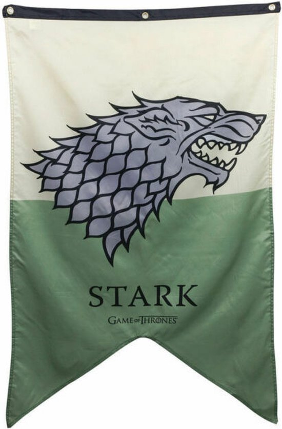Game of Thrones Banner Stark, vlag