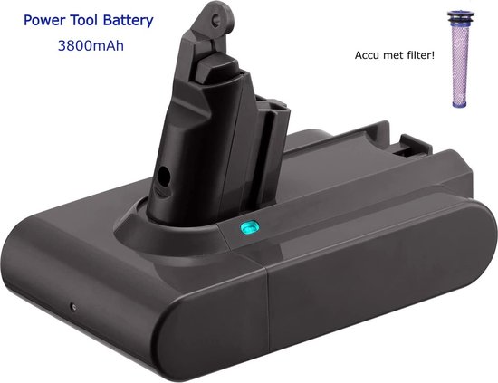 Power Tool Battery vervangende Accu / Batterij voor Dyson V6 - 3800 mAh - Dyson  V6... | bol.com