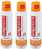 Borotalco Deo Spray -  Active Mandarijn & Neroli - Voordeelverpakking 3 x 150 ml