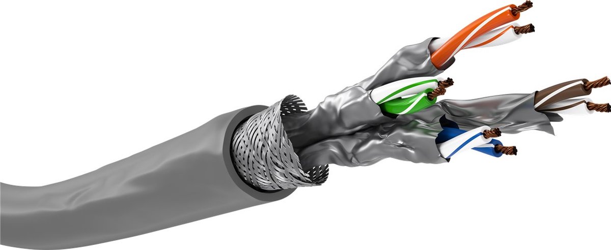 DSIT 1196095 - Netwerkkabel - Zonder connector - 305 m - grijs
