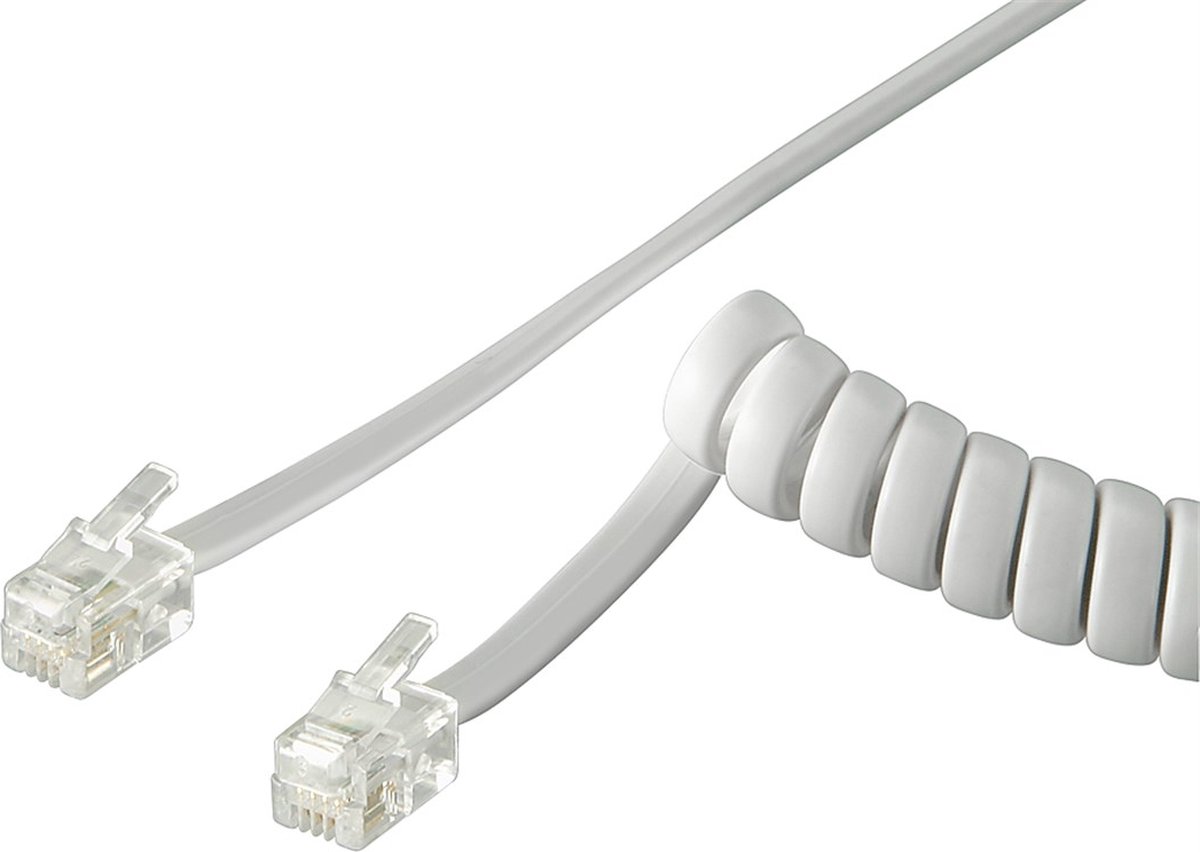 Goobay Telefoonhoorn spiraalkabel