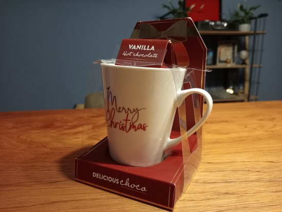 Coffret cadeau de Noël chocolat chaud Coffret cadeau de Noël mug