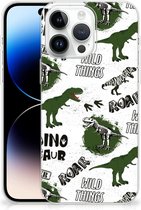 TPU Hoesje Geschikt voor iPhone 14 Pro Max Dinosaurus