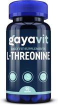 L-Threonine - 90 capsules - vethuishouding - leverfunctie - zenuwstelsel - immuunsysteem