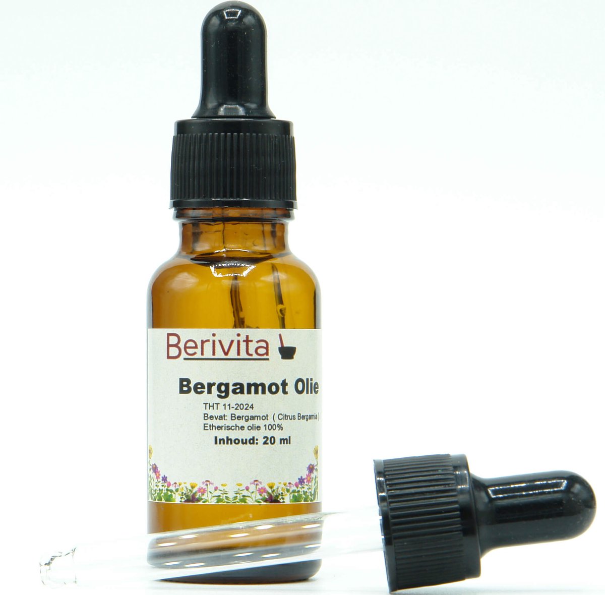 Goedkoopste Bergamot Olie 100 20ml Pipetfles - Etherische Bergamotolie van Bergamotschillen