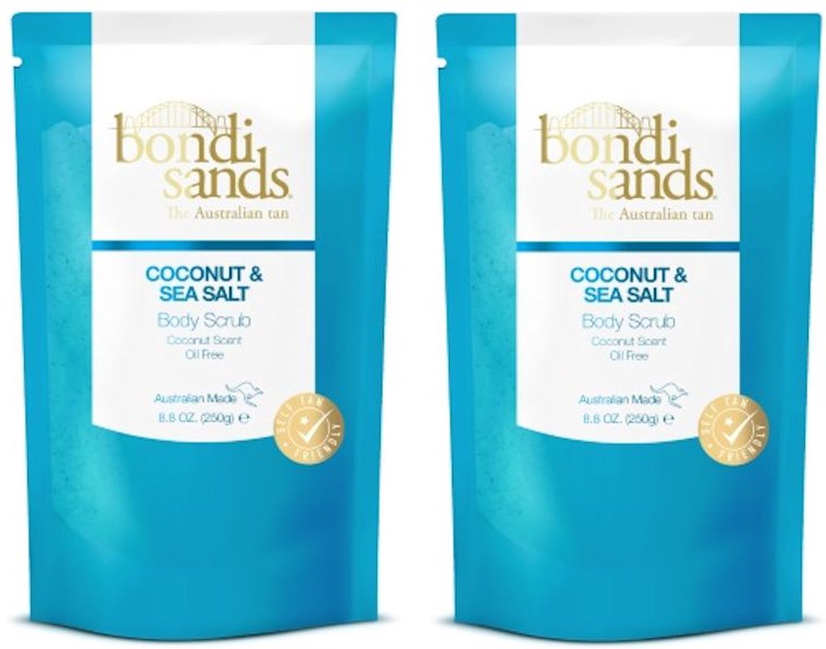 BONDI SANDS - Body Scrub Coconut & Sea Salt Coconut - 2 Pak