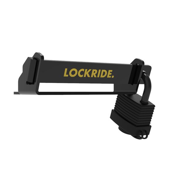 Lockride E-type - Accuslot voor Bosch Powerpack Rack (incl. ABUS AquaSafe hangslot) van Lockride — afbeelding 4