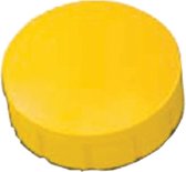 Magneet maul solid 15mm 150gr geel | Doos a 10 stuk