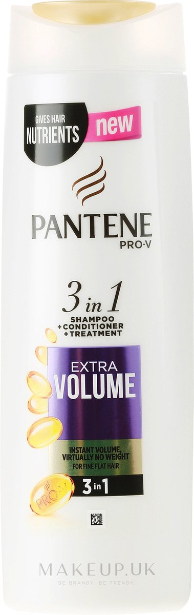 Pantene Extra Volume Shampoo 3in1 Voordeelverpakking 6x360ml