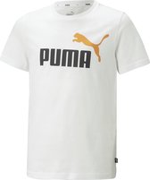 PUMA Ess+ 2 Col Logo Tee B Jongens Sportshirt - Maat 164