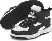 PUMA Rebound JOY AC PS Unisex Sneakers - Black/White - Maat 28