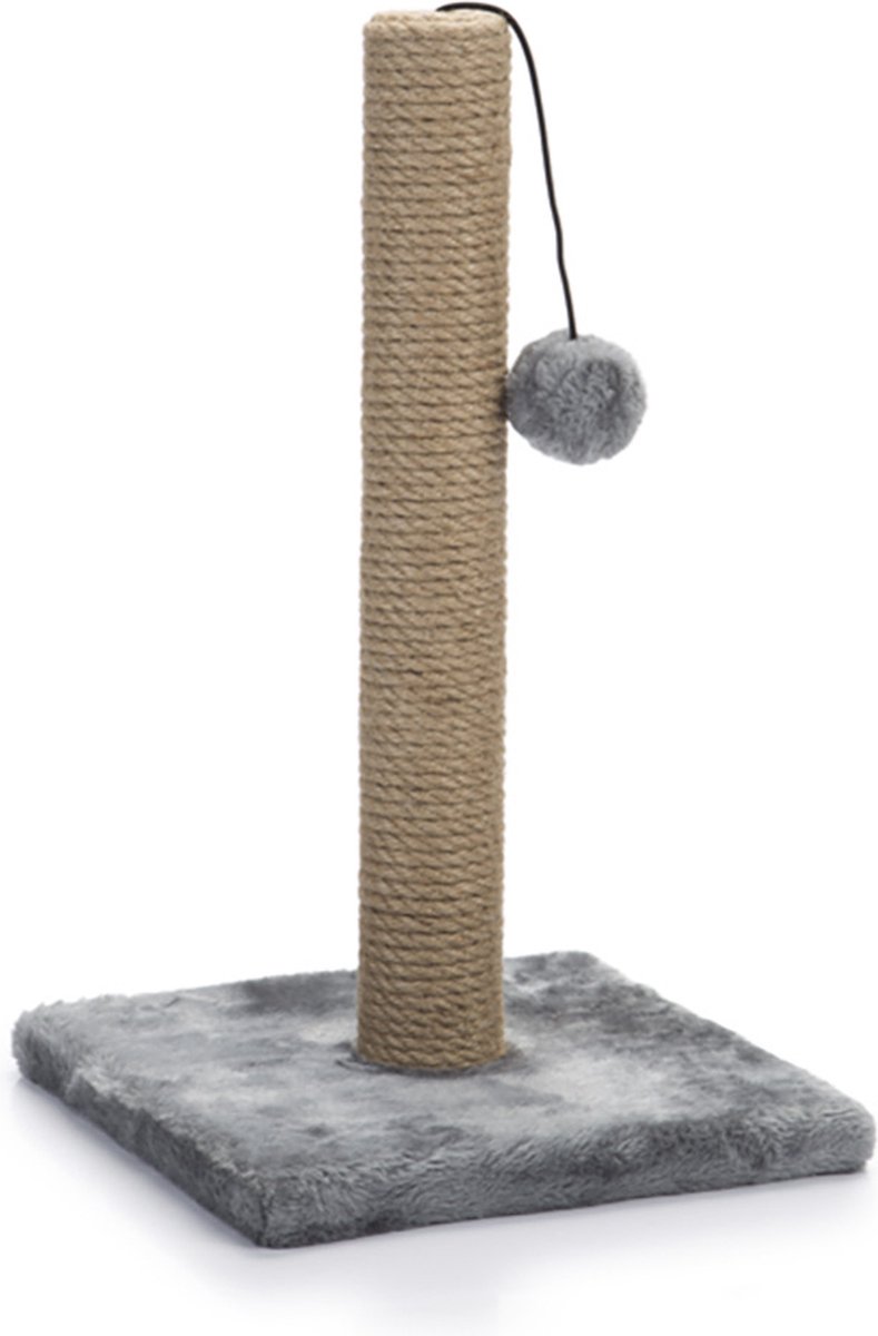 Beeztees Krabpaal Kali Grijs 25 x 25 x 42 cm