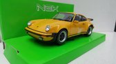 Porsche 911 Turbo Geel 1974 1:24 Welly Nex