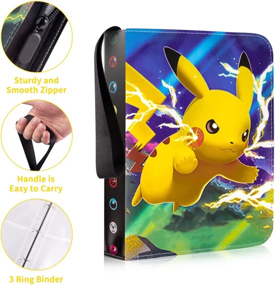 Album de collection pour cartes Pok?�mon - Pochette de cartes - Pochette de collection | bol.com