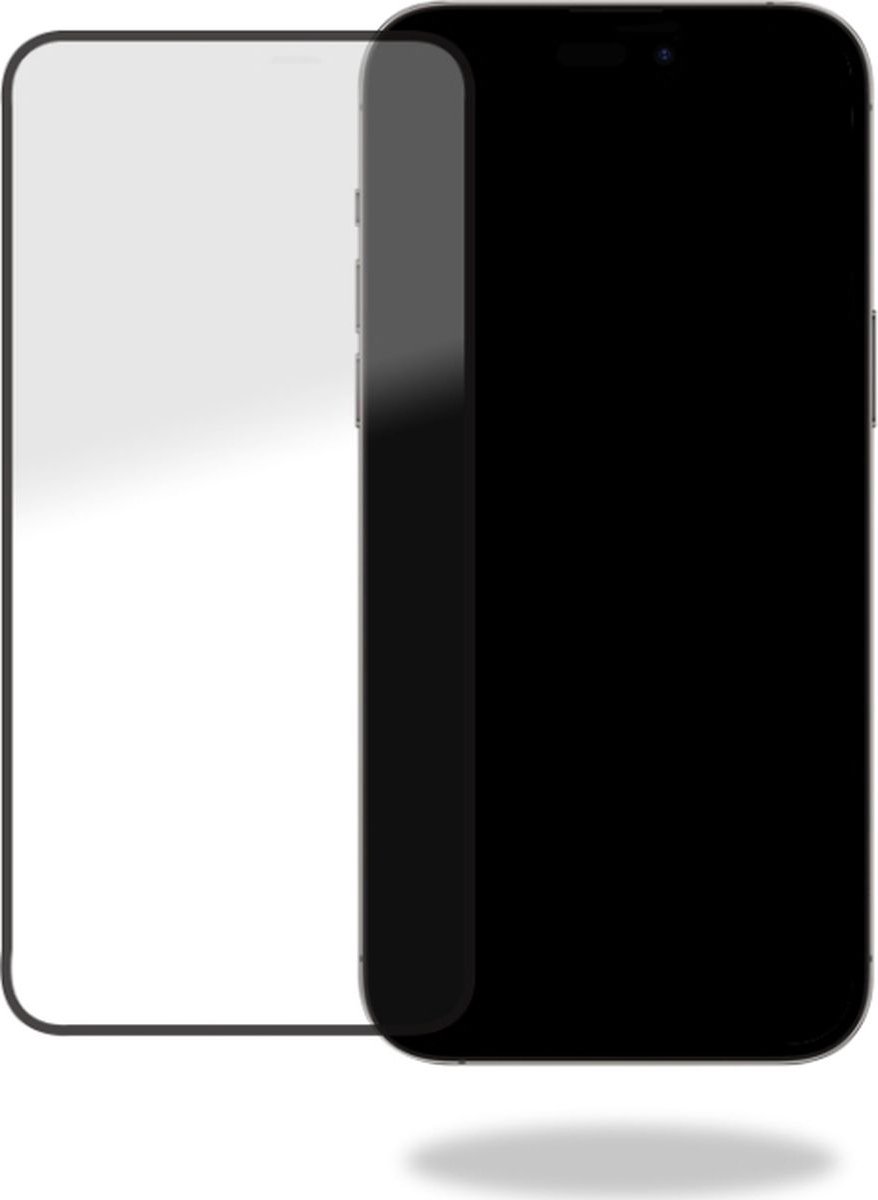 Striker - Screenprotector geschikt voor Apple iPhone 14 Pro Max Glazen | Striker Premium Screenprotector - Case Friendly - Zwart