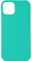 Casemania Hoesje Geschikt voor Apple iPhone 14 Turquoise - Extra Stevig Siliconen Back Cover