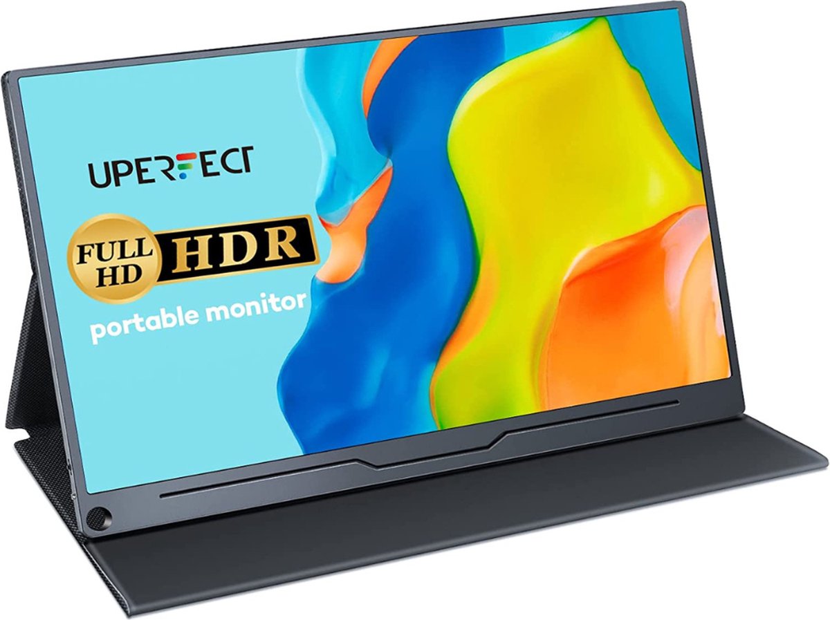 UPERFECT Portable Monitor - Beeldscherm - Monitor - Scherm - Draagbare monitor - 15.6