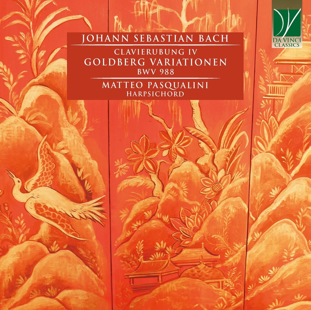 Matteo Pasqualini - J.S. Bach: Goldberg-Variationen, Bwv 988 (CD)