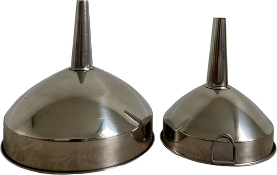 Trechter RVS | 2 Stuks | Ø12 en Ø16 CM | | bol