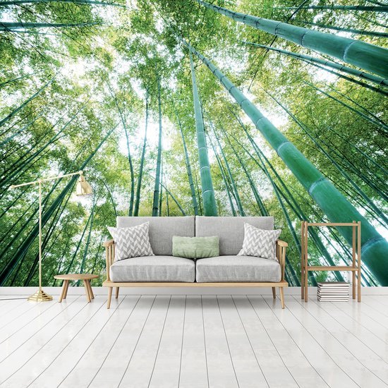 Photomural vert, revêtement mural