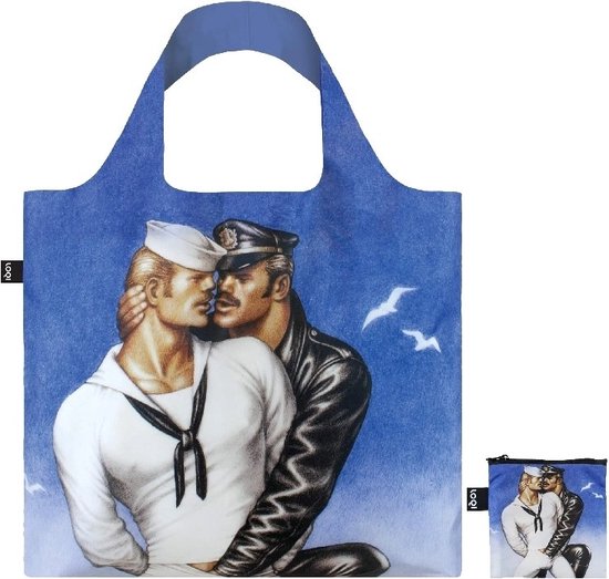 LOQI Tote Bag - Tom Of Finland - Bon Voyage - pliable - recyclé