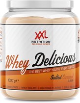 Bol.com XXL Nutrition - Whey Delicious - Wei Eiwitpoeder met BCAA & Glutamine Proteïne poeder Eiwit shake Whey Protein - Salted ... aanbieding